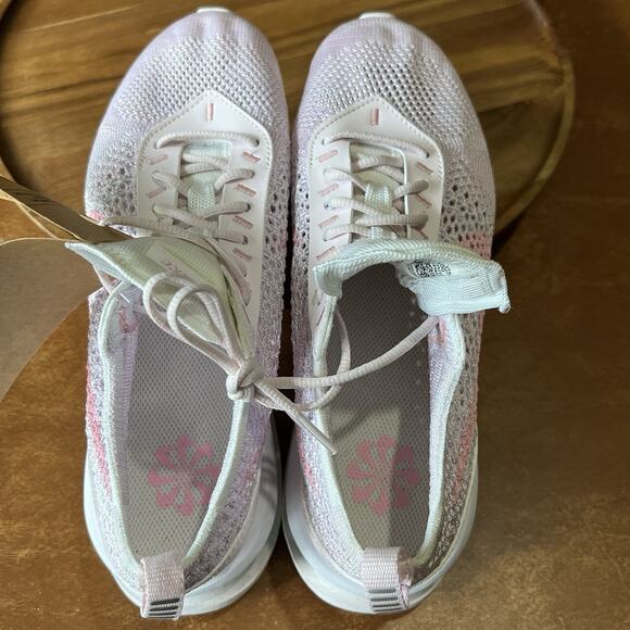 NIke Air Max Pink Flyknit Racer Women's Size 7 Pink Pearl Shoes Sneakers - Picture 4 of 16